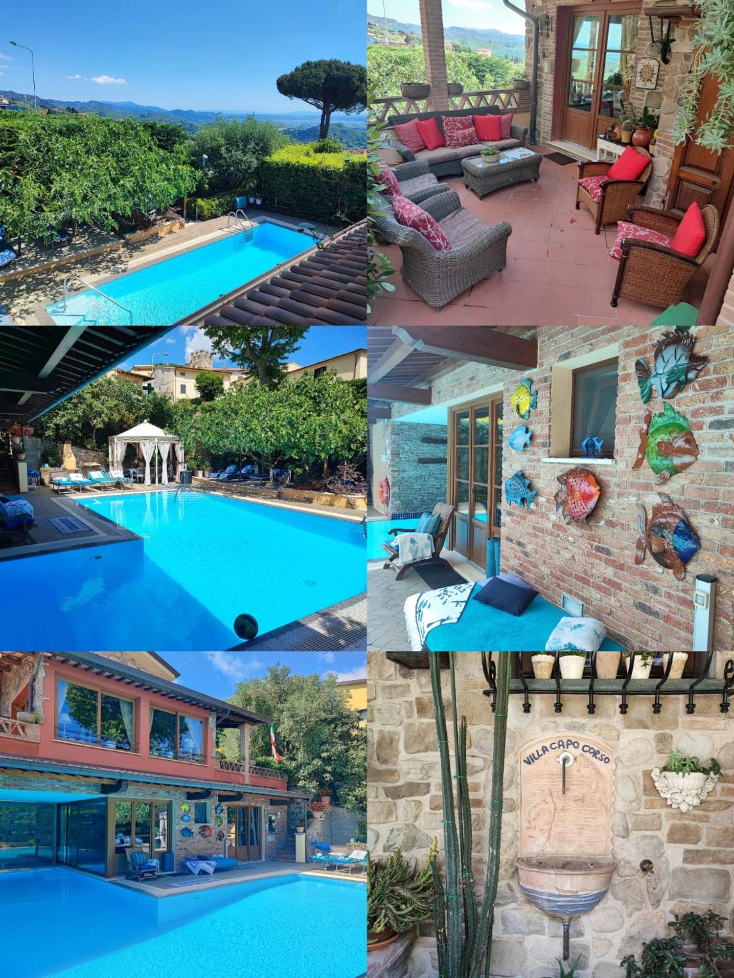 Villa Capo Corso Corsanico-Bargecchia Ngoại thất bức ảnh